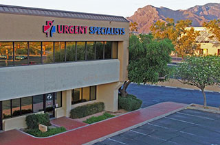 Urgent Specialists Tucson South Facing Exterior